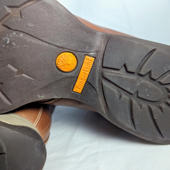 Timberland Smart Casual Shoe Womens Sz 10 M Leather Brown Low Top Boots 76358 - Picture 6 of 9